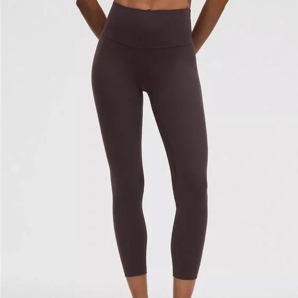 Lululemon Align High Rise Legging Pant 25” Size 6 Brown - Picture 1 of 6